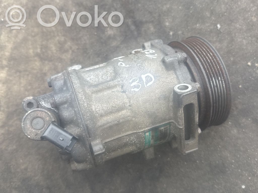 Peugeot 407 Air conditioning (A/C) compressor (pump) 