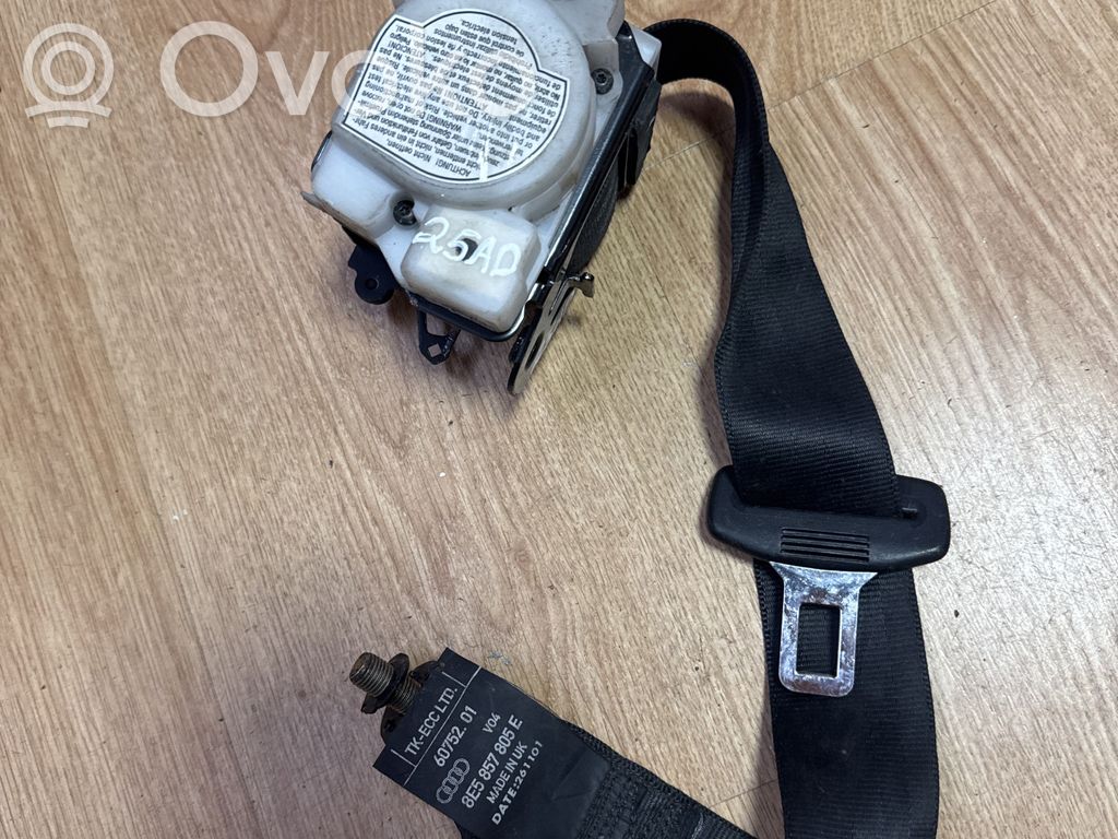 Audi A4 S4 B6 8E 8H Cinturón trasero 