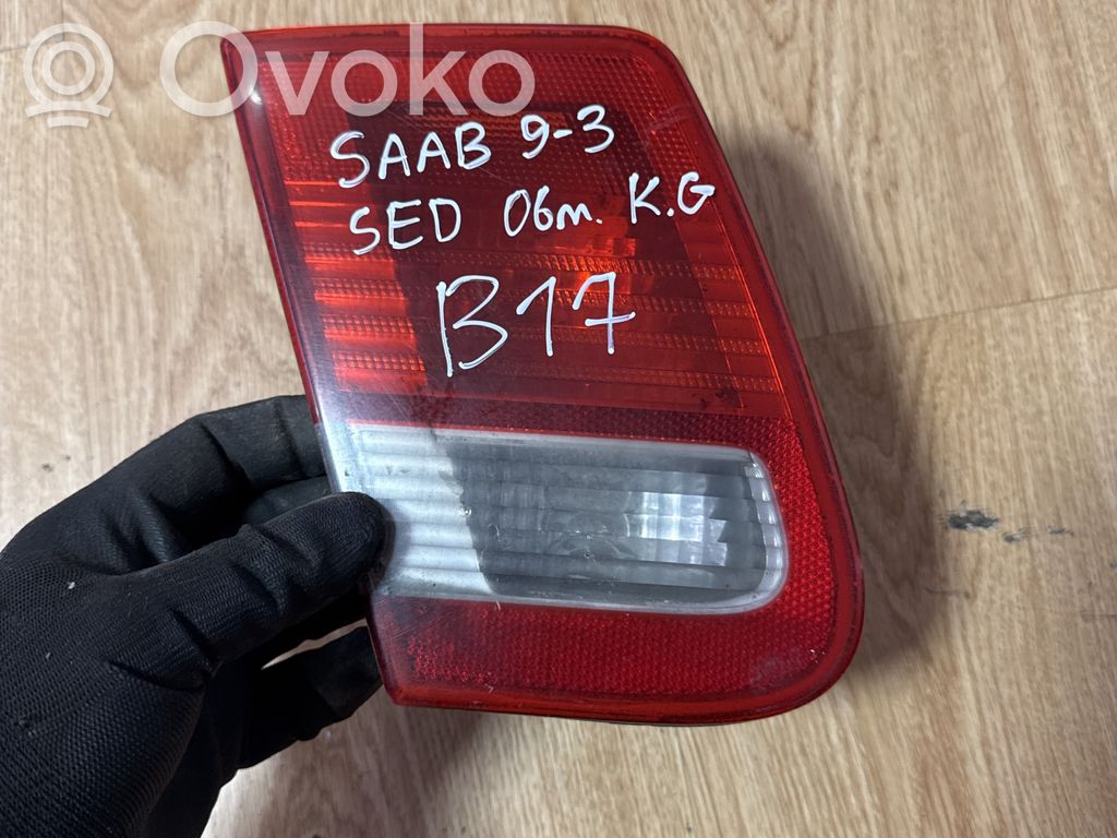 Saab 9-3 Ver2 Aizmugurējais lukturis pārsegā 