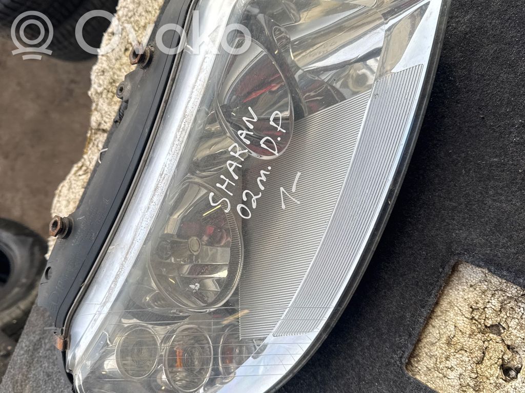 Volkswagen Sharan Headlight/headlamp 