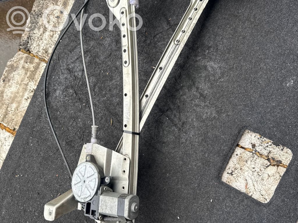 Front door window regulator with motor
