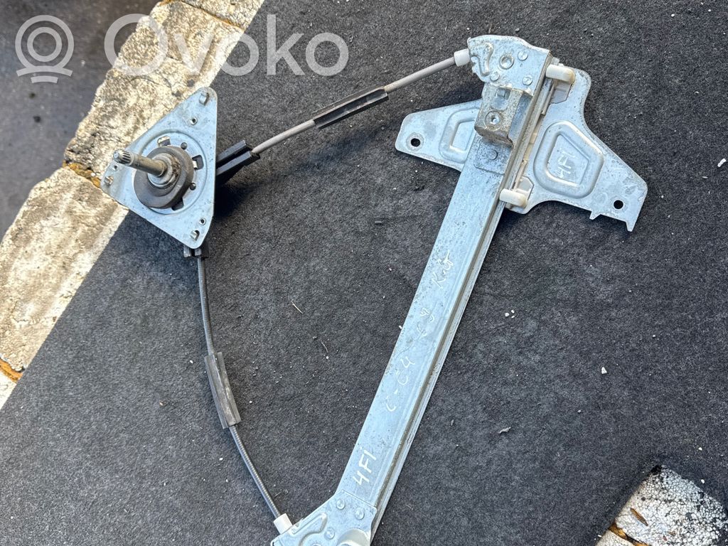Regulador manual de la ventanilla trasera   9656009380