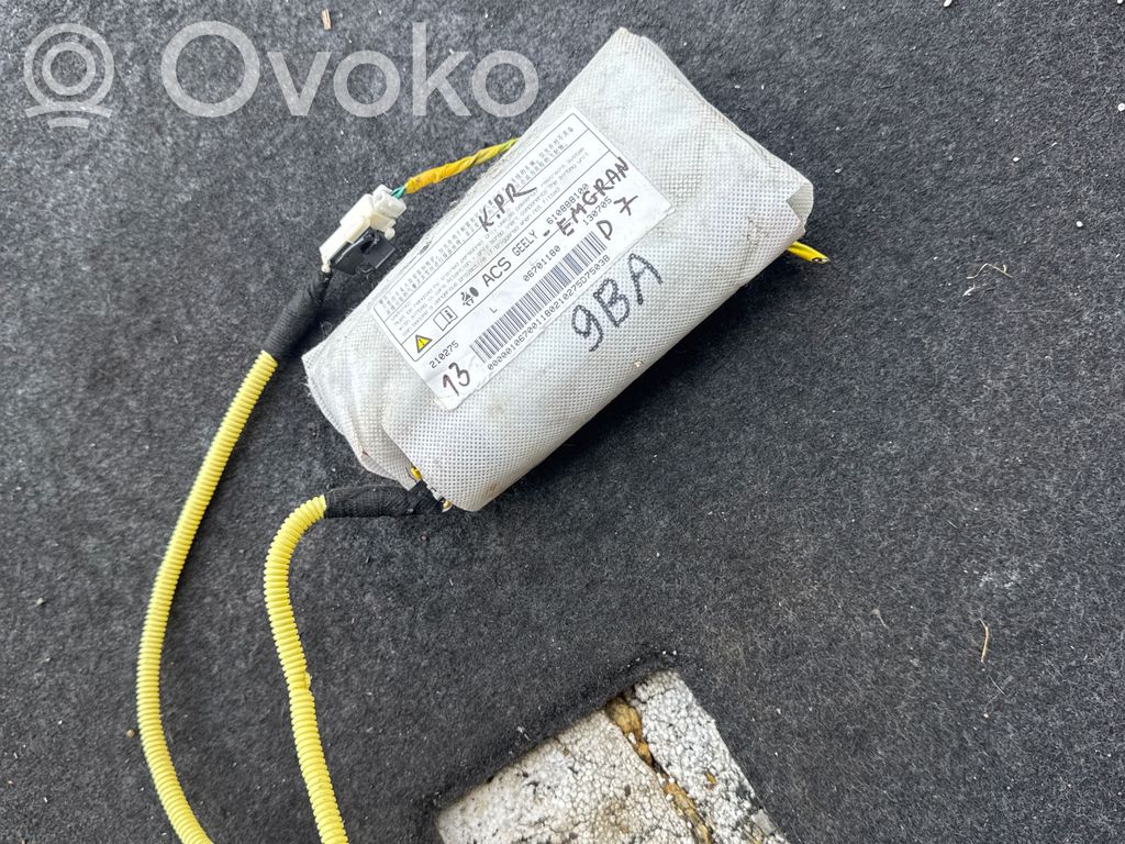 Poduszka powietrzna Airbag fotela   610888100,06701180,130705