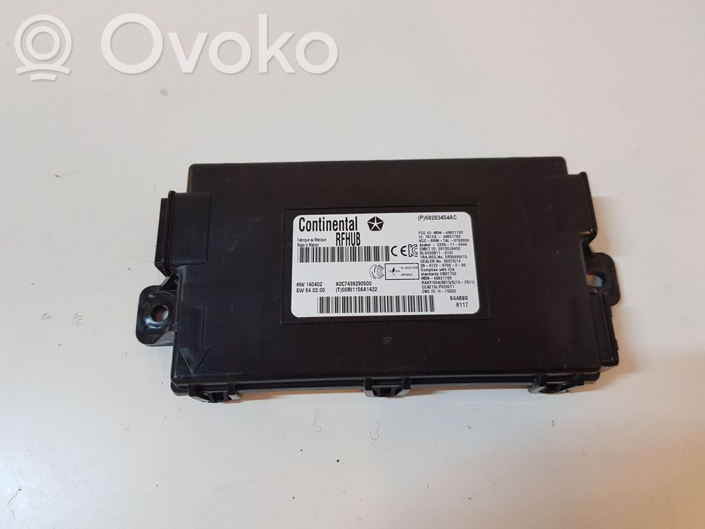 Dodge Challenger Keyless (KESSY) go control unit/module 