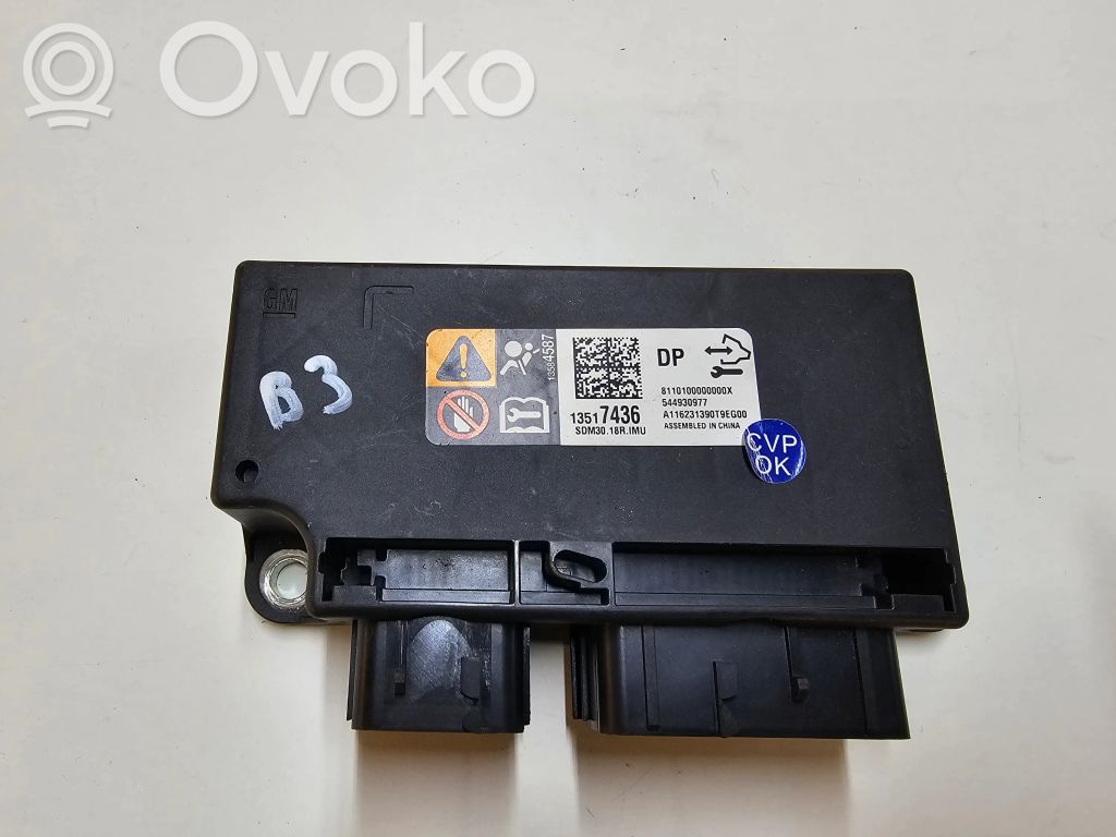 Buick Encore I Airbag control unit/module 