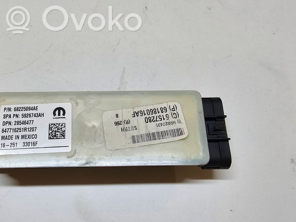 Chrysler Pacifica Sliding door control unit/module 