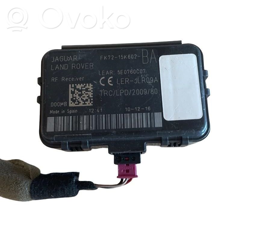 Keyless (KESSY) go control unit/module   5E0760C07