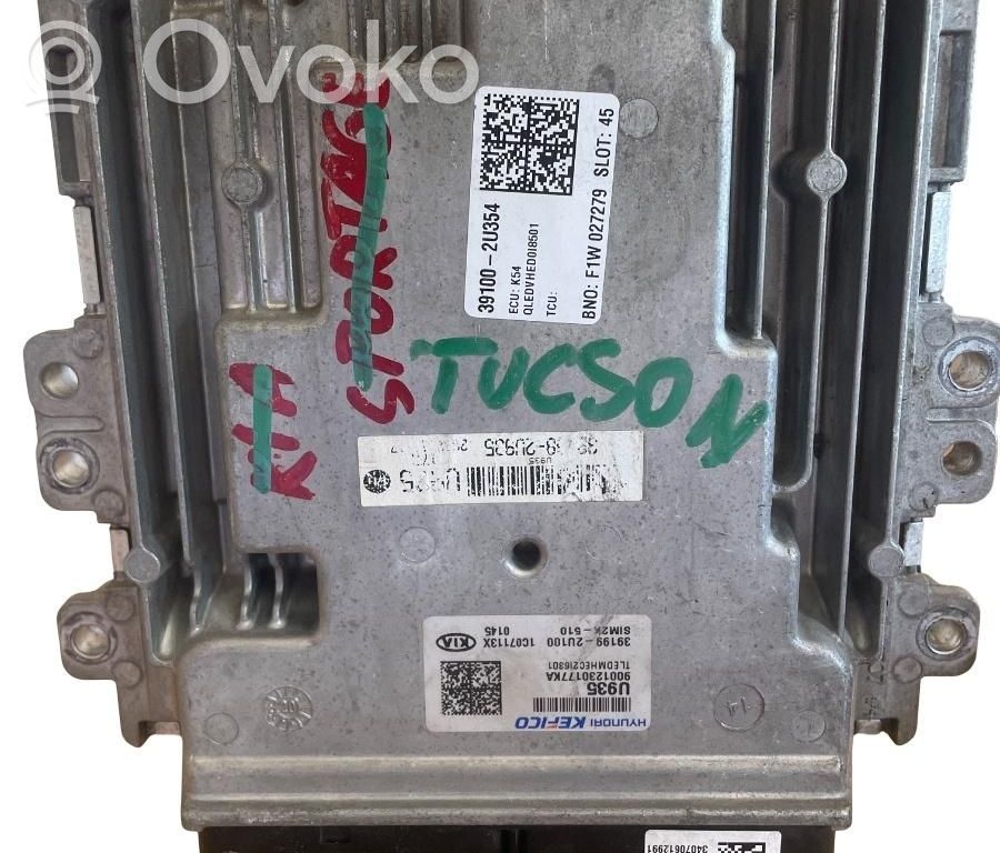 KIA Sportage Komputer / Sterownik ECU silnika 