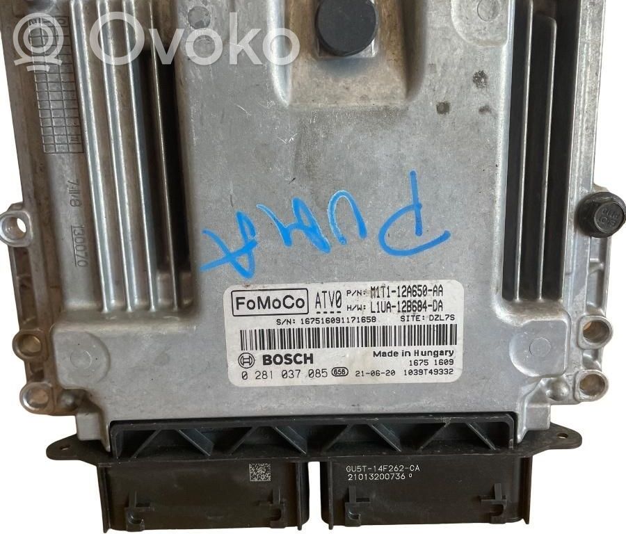Ford Puma Motora vadības bloka ECU 