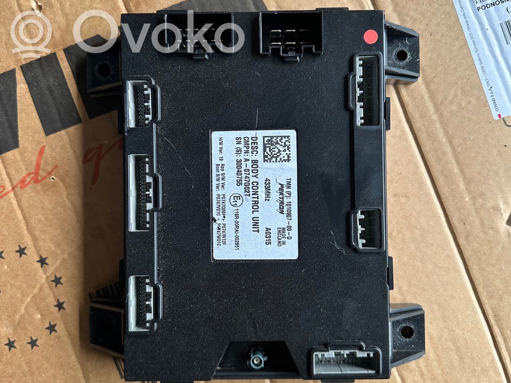 Komforta modulis   101090700D,30040755,A0747G02T
