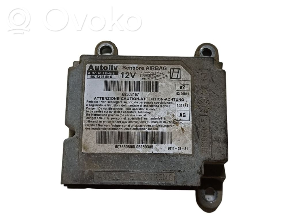 Unidad de control/módulo del Airbag   607630800G