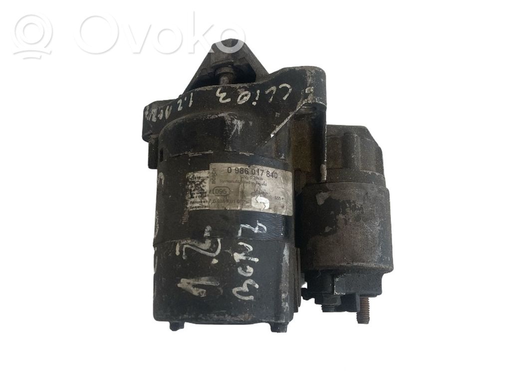 Renault Clio III Motor de arranque 
