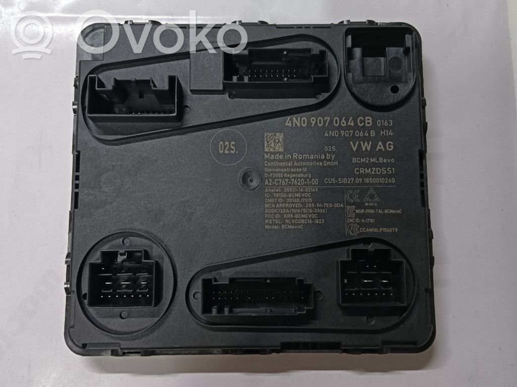 Audi A6 S6 C8 4K Comfort/convenience module 