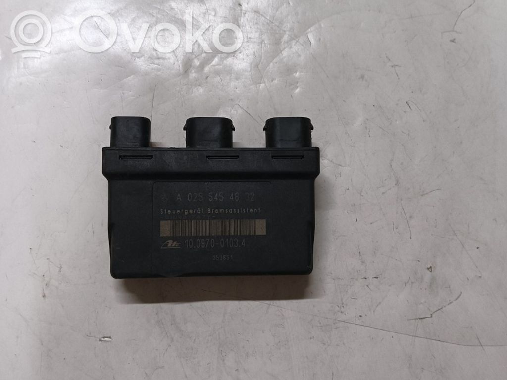ABS control unit/module   A0255454832