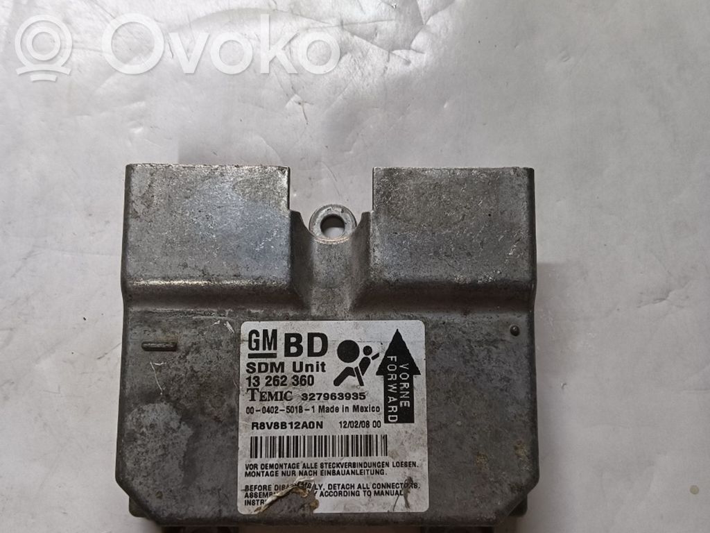 Opel Corsa D Airbag control unit/module 