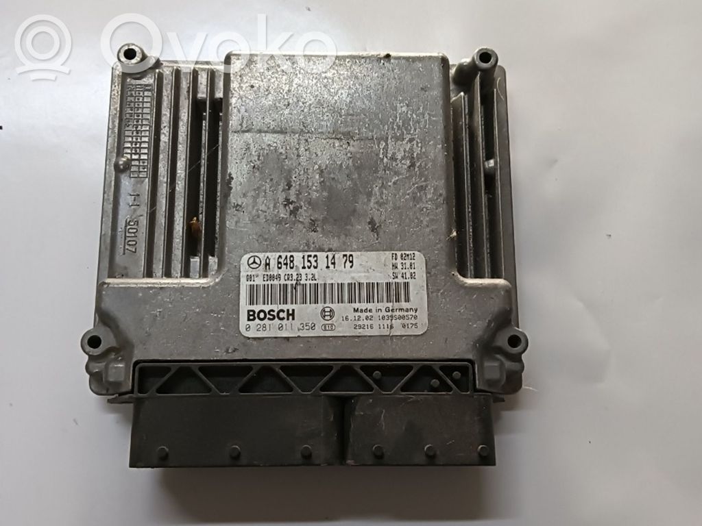 Mercedes-Benz E W211 Engine control unit/module ECU 