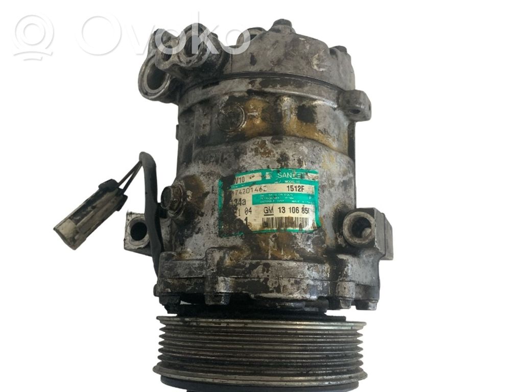 Opel Corsa C Air conditioning (A/C) compressor (pump) 