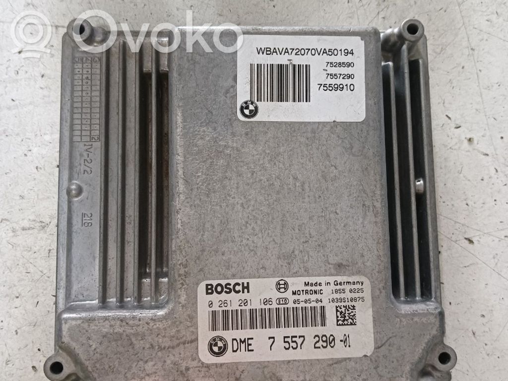 BMW 3 E90 E91 Galios (ECU) modulis 