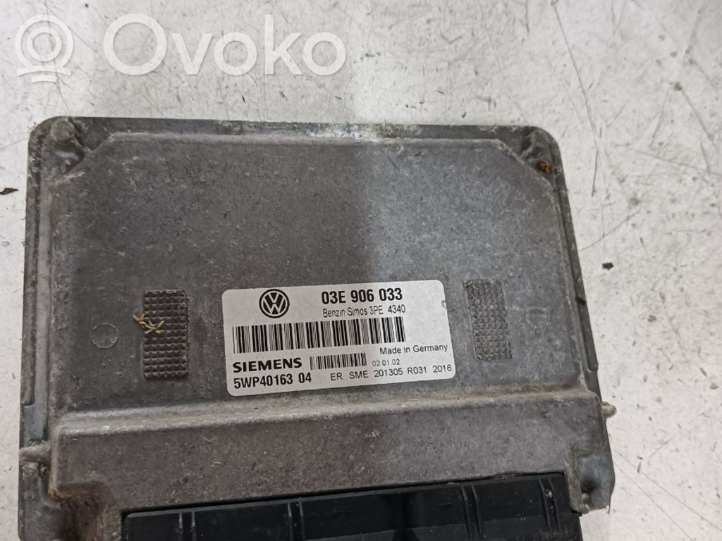 Volkswagen Polo IV 9N3 Centralina/modulo motore ECU 