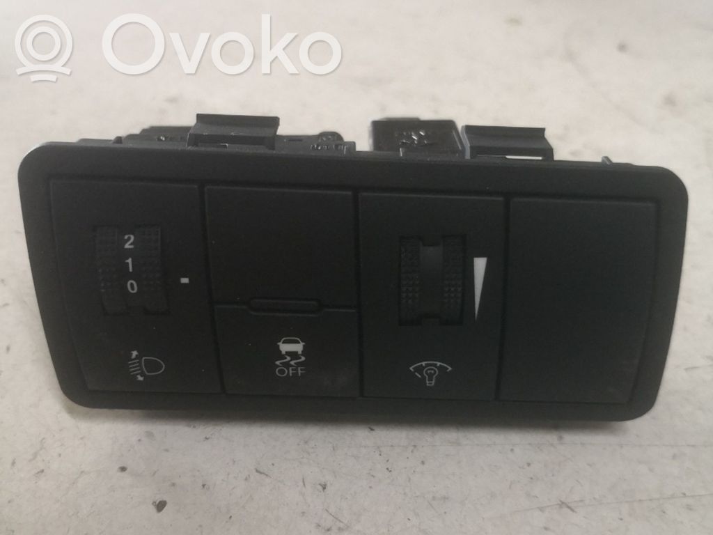 KIA Venga Bouton commande réglage hauteur de phares 