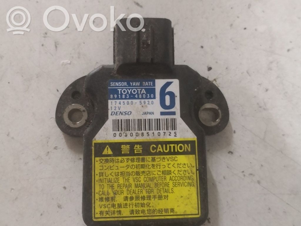 Speed sensor (speedometer sensor)   8918348030