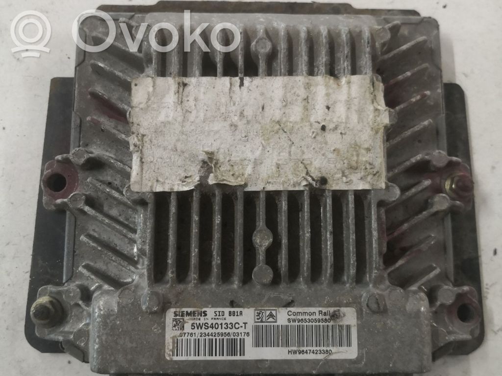 Peugeot 307 CC Engine control unit/module ECU 