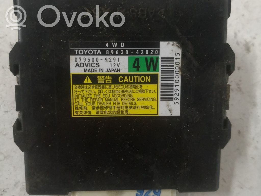 ABS control unit/module   8963042020