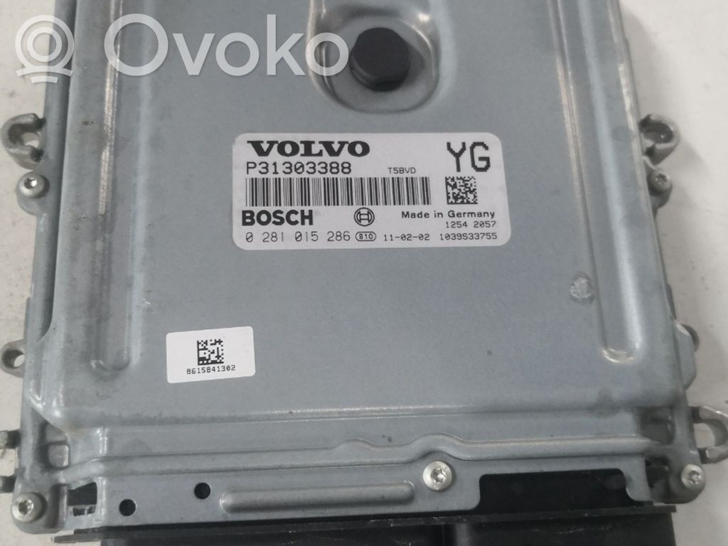 Engine control unit/module ECU   P31303388,0281015286