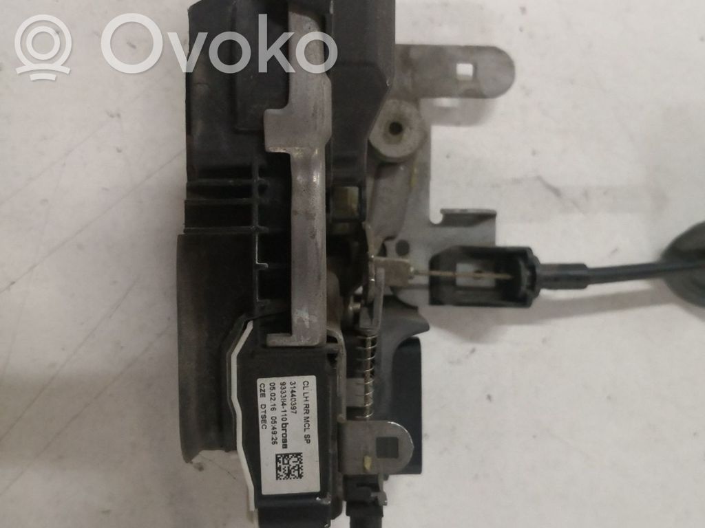 Cerradura de puerta trasera   31440397