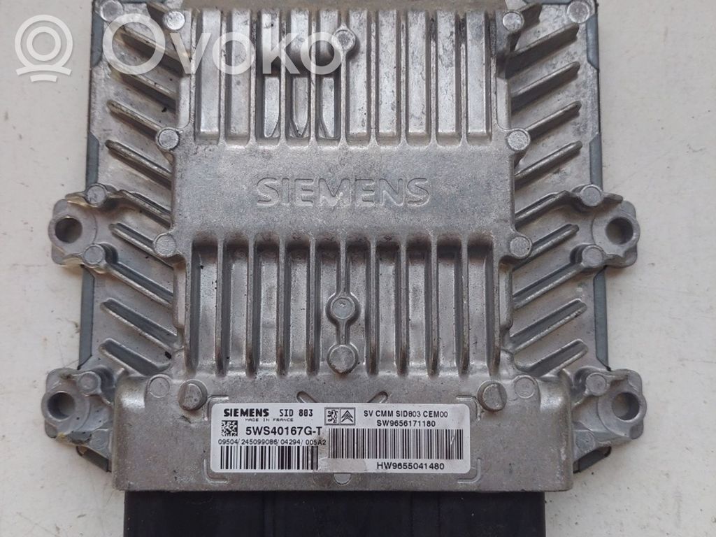 Peugeot 407 Engine control unit/module ECU 