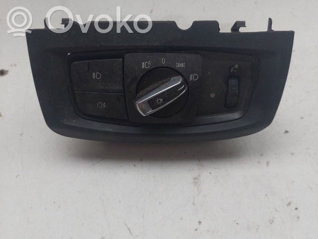 BMW X5 F15 Bouton commande réglage hauteur de phares 