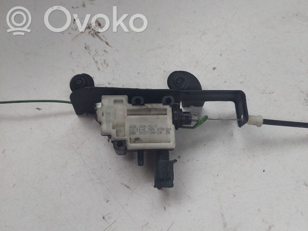 BMW 5 E60 E61 Trunk lid opening control unit 