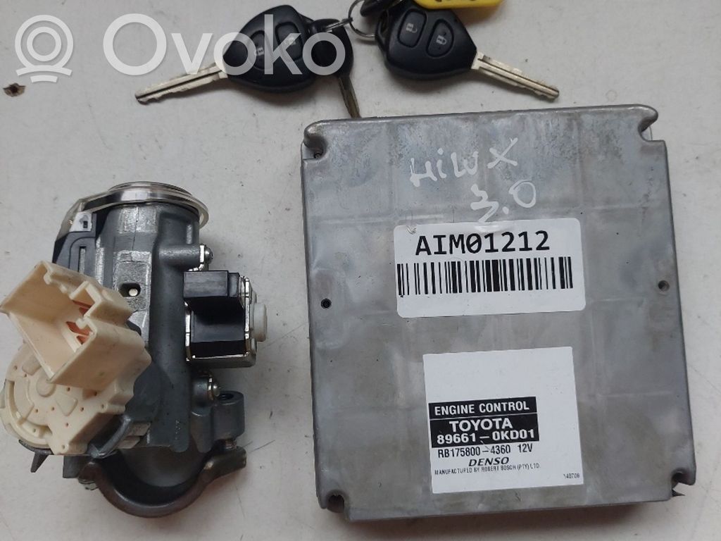 Toyota Hilux (AN10, AN20, AN30) Zestaw systemu Start/Stop 