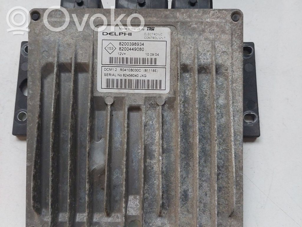 Renault Modus Engine control unit/module fan 