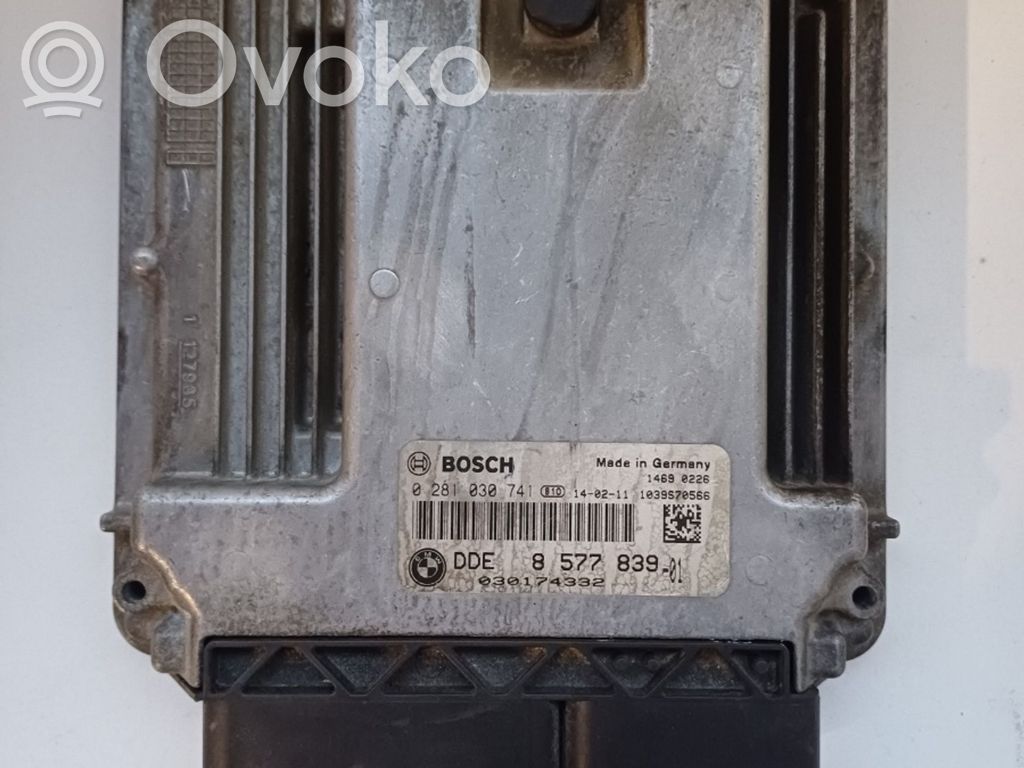 BMW X5 F15 Unidad de control/módulo ECU del motor 