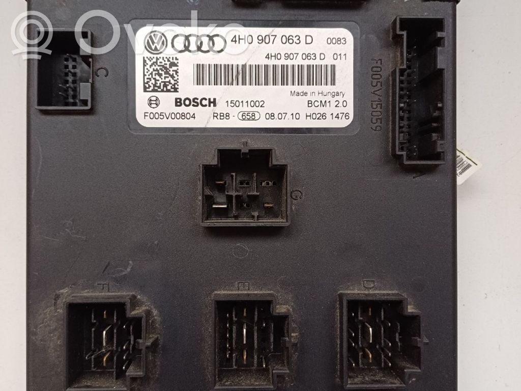 Audi A8 S8 D4 4H Moduł / Sterownik komfortu 