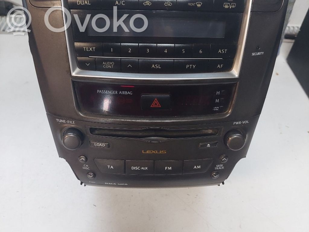Lexus GS 300 350 430 450H Unitate principală radio/CD/DVD/GPS 