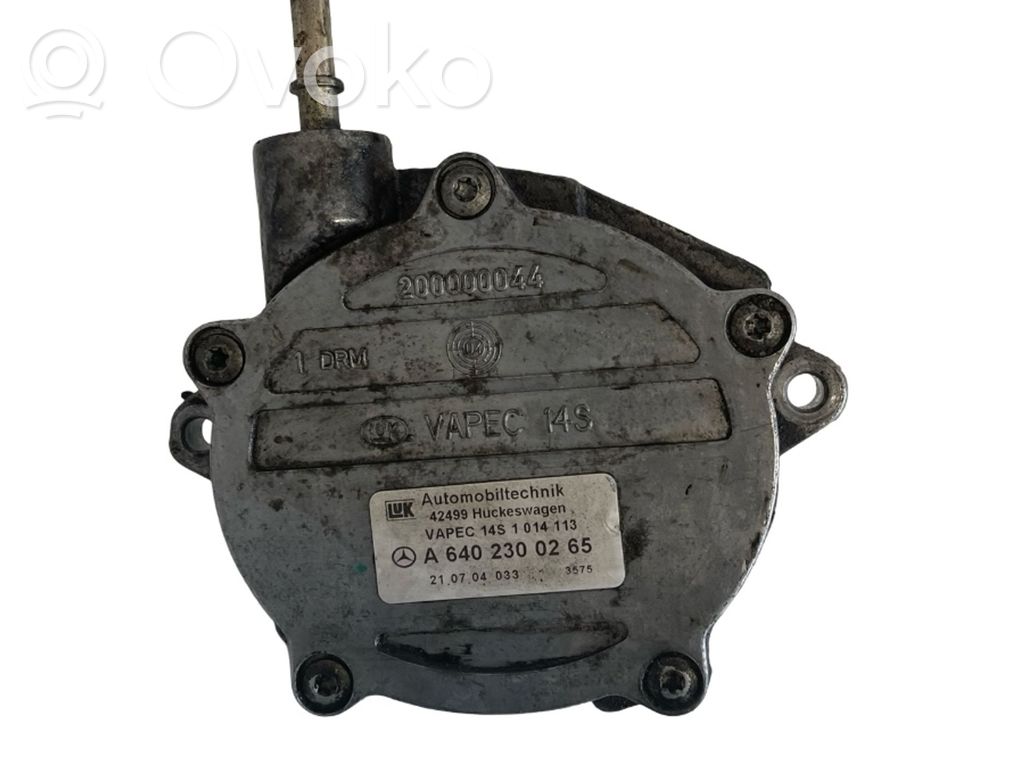 Bomba de vacío   A6402300265