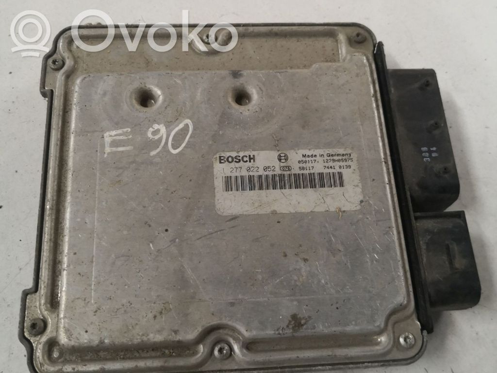 BMW 3 E90 E91 Módulo de control de la cremallera de dirección 