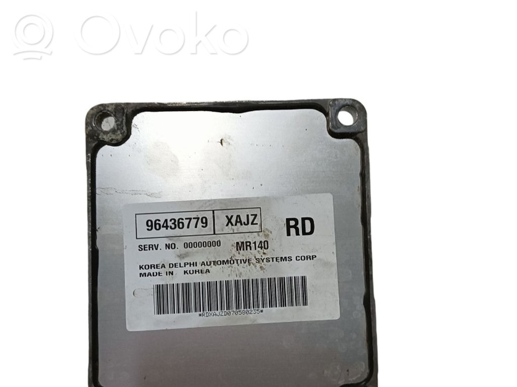 Engine control unit/module ECU   96436779