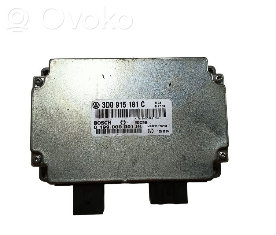 Comfort/convenience module   3D0915181C
