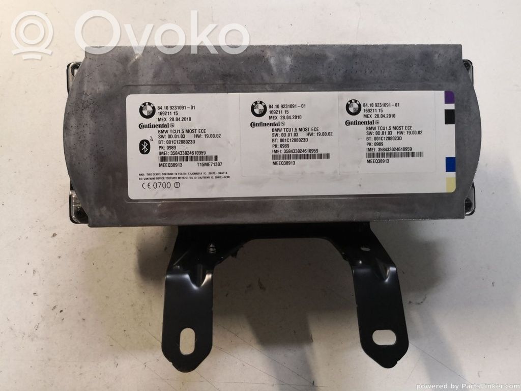 BMW 5 F10 F11 Modul unitate control Bluetooth 