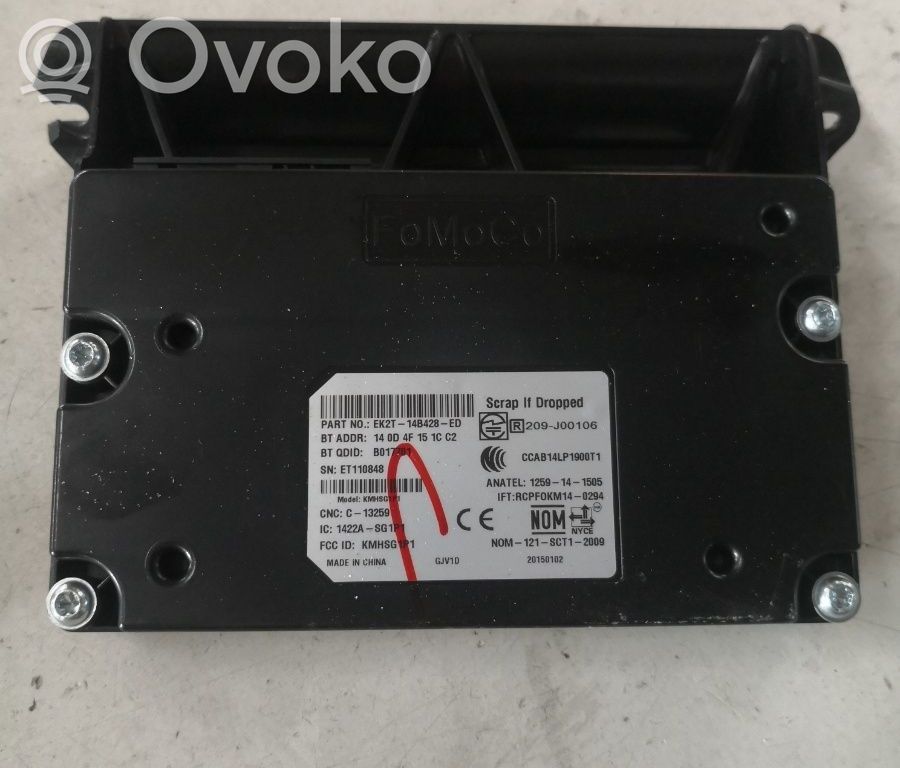 Bluetoothin ohjainlaite/moduuli   EK2T14B428ED