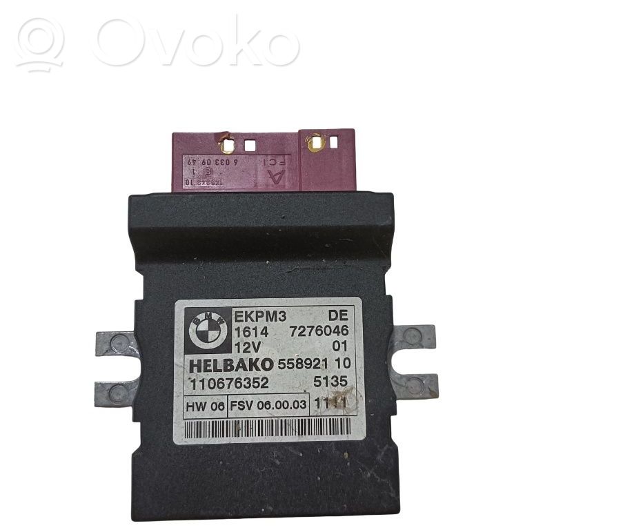 Unité de commande / module de pompe à carburant   7276046