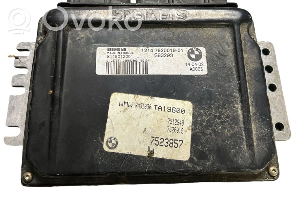 Mini One - Cooper R50 - 53 Unitate control motor/modul ECU 