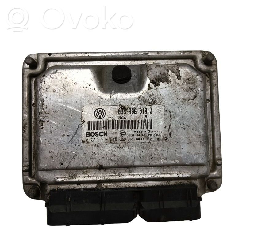 Engine control unit/module ECU   038906019J