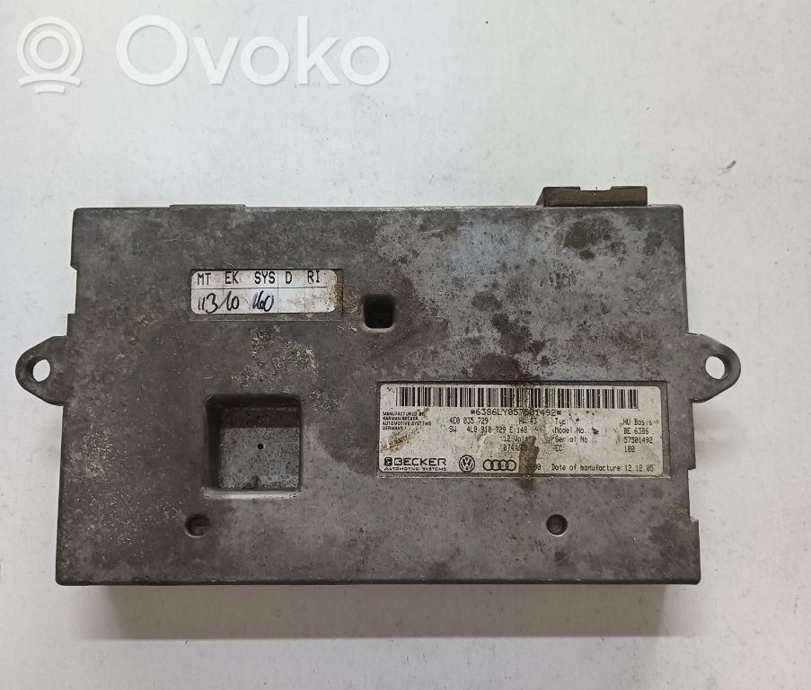 Skaņas pastiprinātājs   4L0910729E
