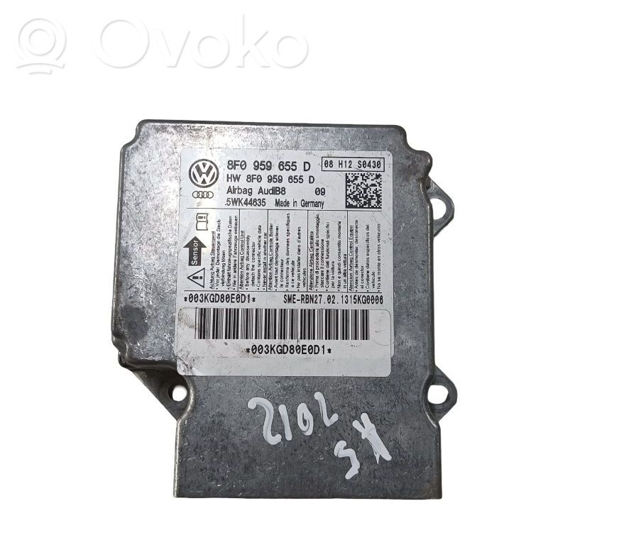 Audi A5 8T 8F Airbag control unit/module 
