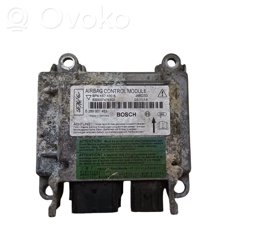 Unidad de control/módulo del Airbag   0285001453