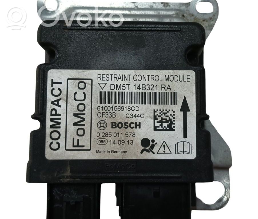 Turvatyynyn ohjainlaite/moduuli   DM5T14B321RA